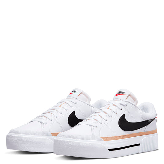 TENIS URBANO MUJER NIKE W  Court Legacy Lift BLANCO NEGRO