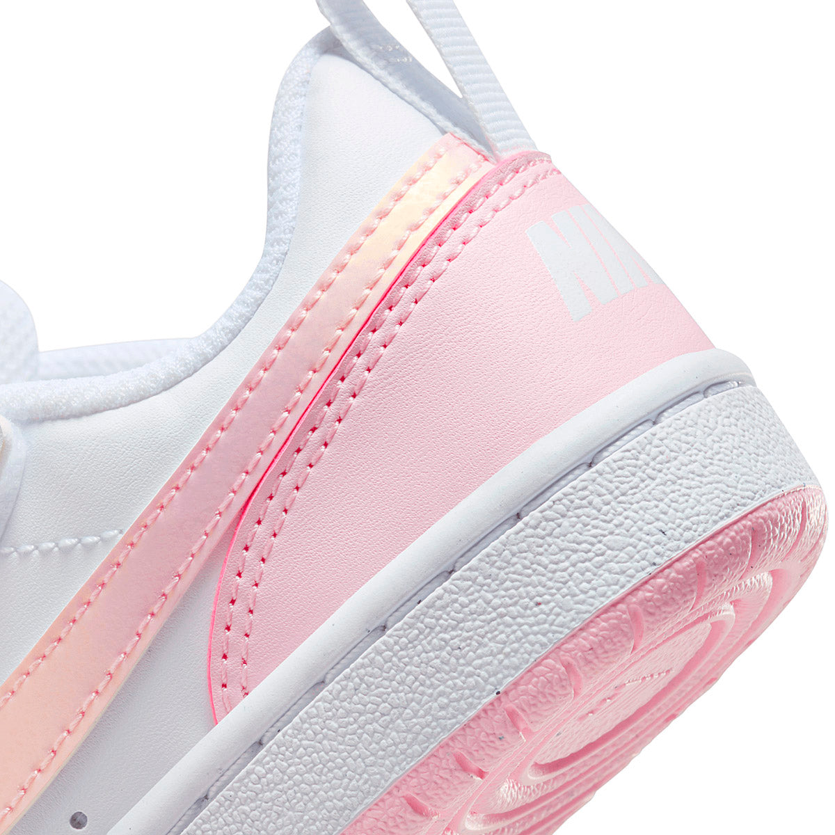TENIS NIÑA URBANO NIKE Court Borough Low Recraft (BPV) BLANCO ROSA