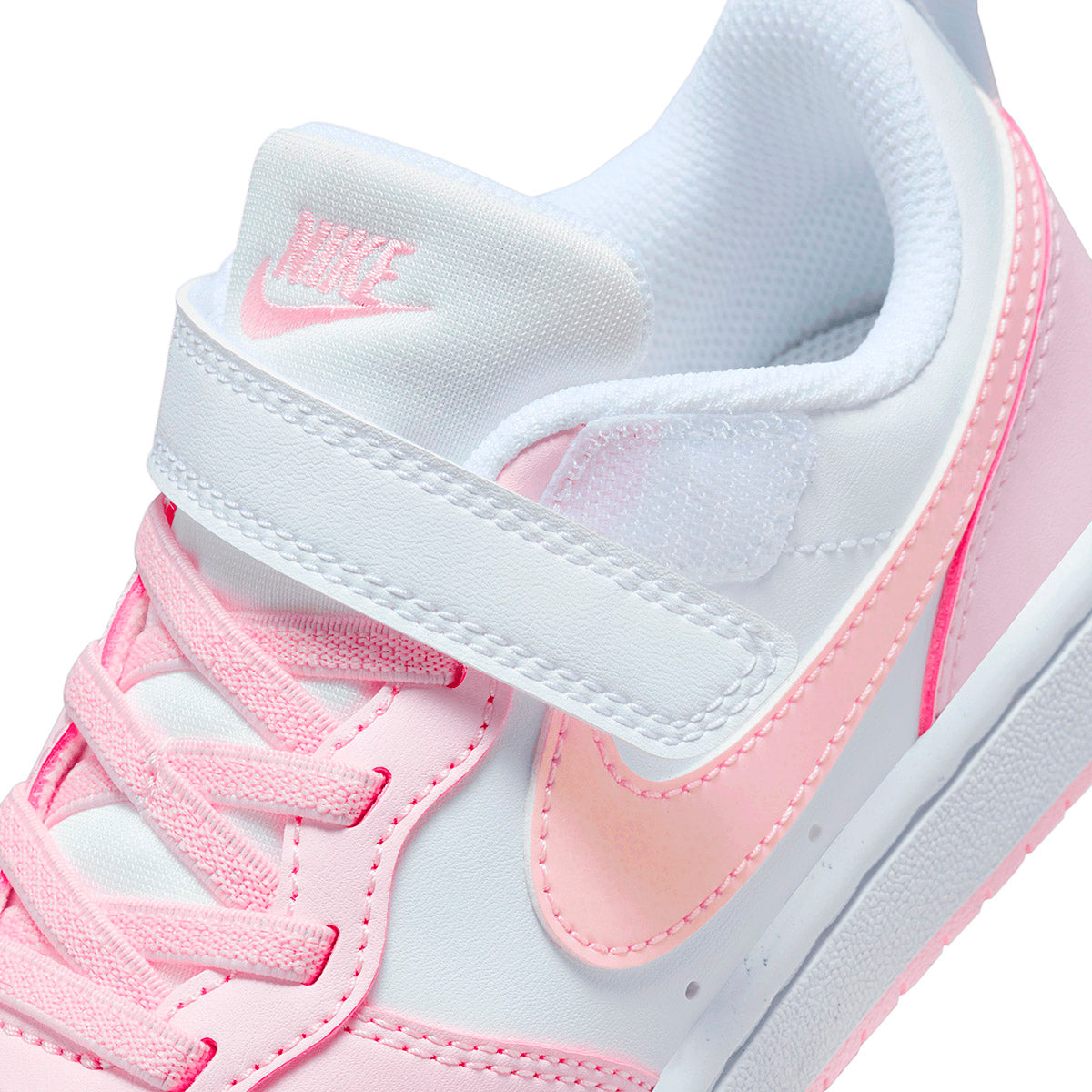 TENIS NIÑA URBANO NIKE Court Borough Low Recraft (BPV) BLANCO ROSA
