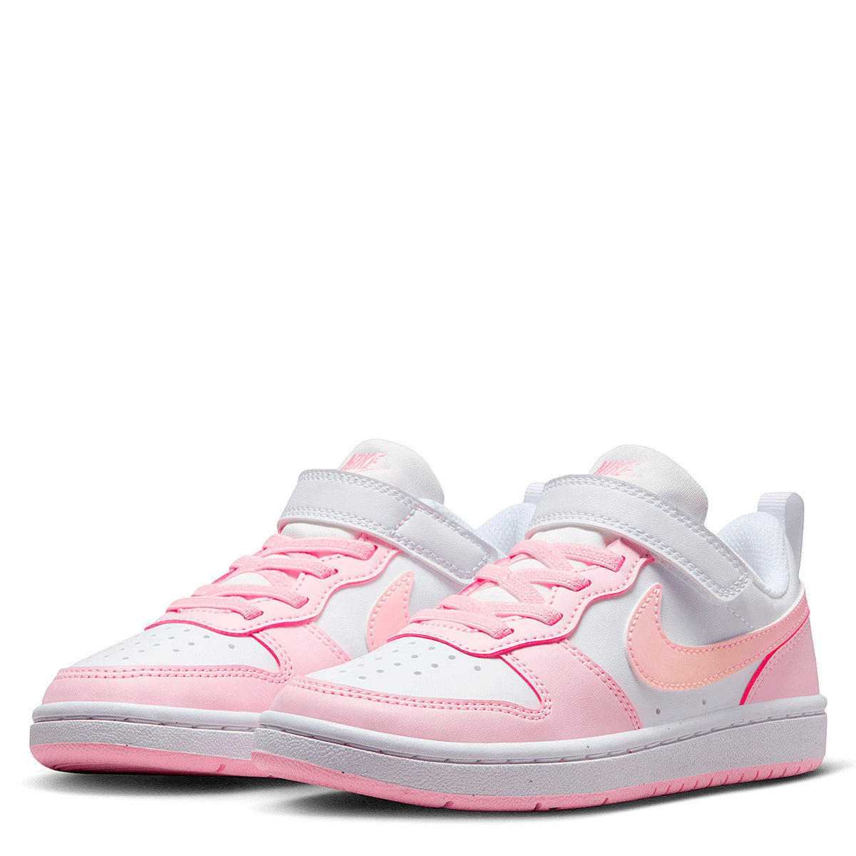 TENIS NIÑA URBANO NIKE Court Borough Low Recraft (BPV) BLANCO ROSA