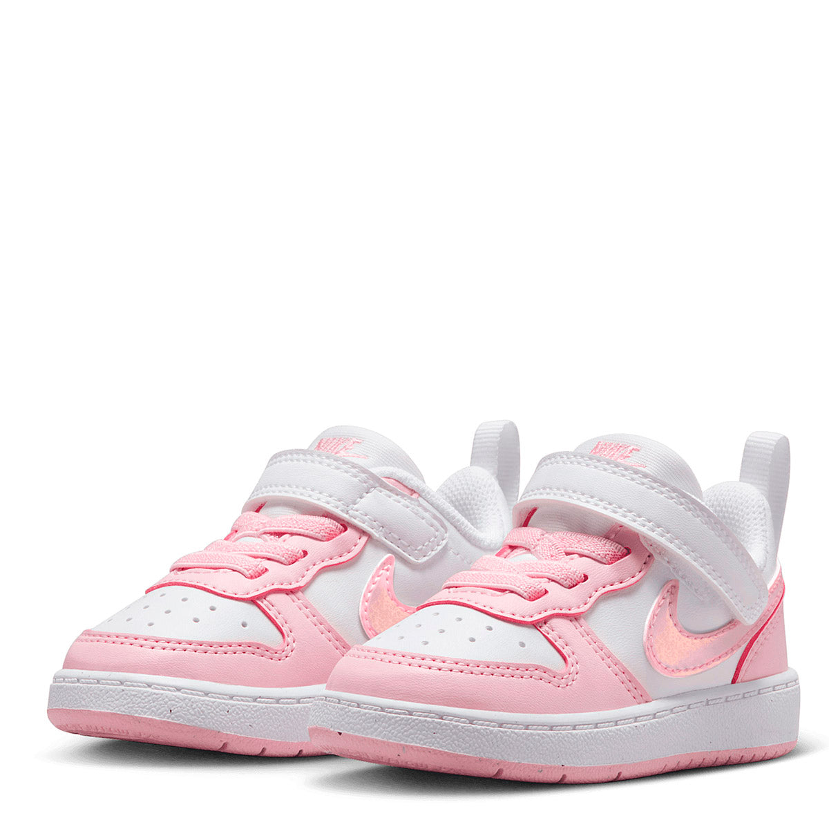 TENIS NIÑA URBANO NIKE Court Borough Low Recraft (BTV) BLANCO ROSA