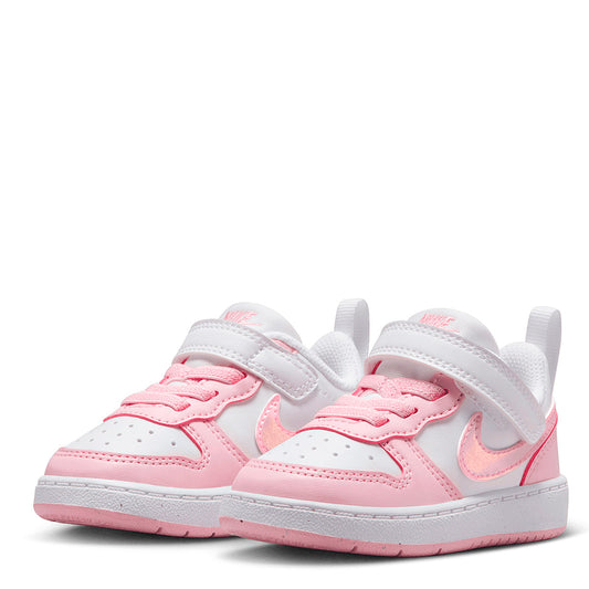 TENIS NIÑA URBANO NIKE Court Borough Low Recraft (BTV) BLANCO ROSA