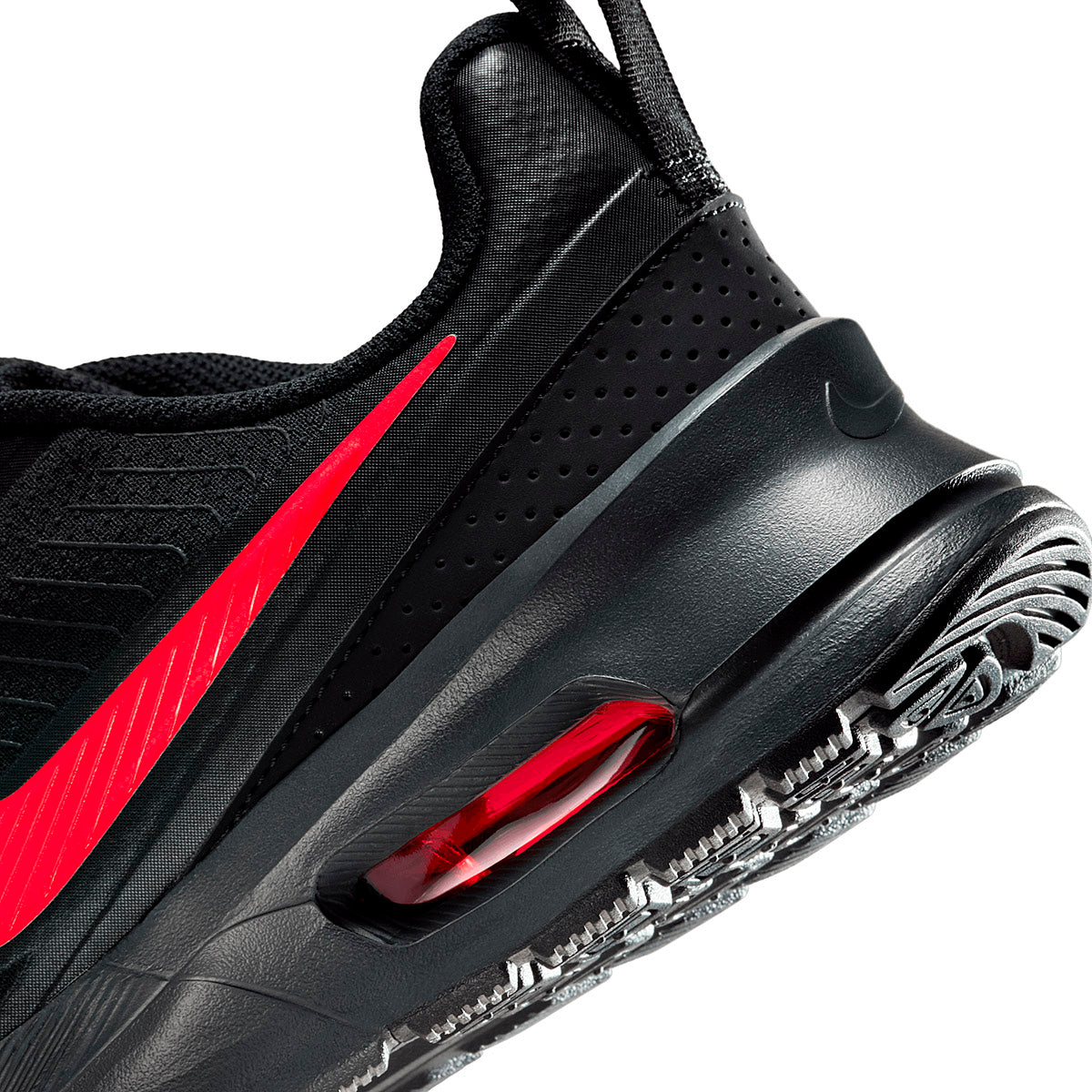 TENIS URBANO HOMBRE NIKE  Air Max Nuaxis NEGRO ROJO