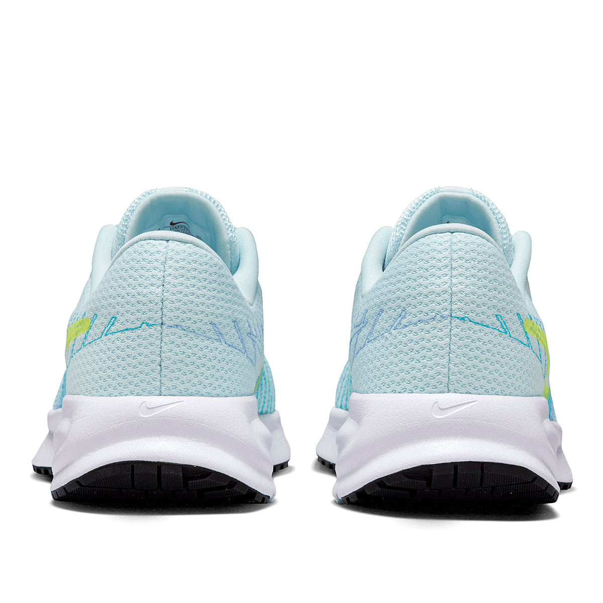 TENIS DEPORTIVO MUJER NIKE W  Run Defy AZUL VERDE