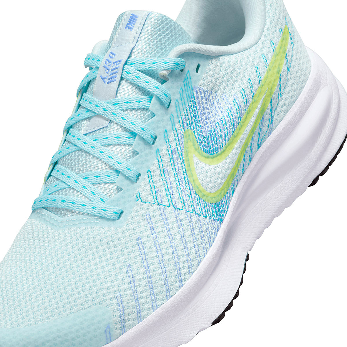 TENIS DEPORTIVO MUJER NIKE W  Run Defy AZUL VERDE