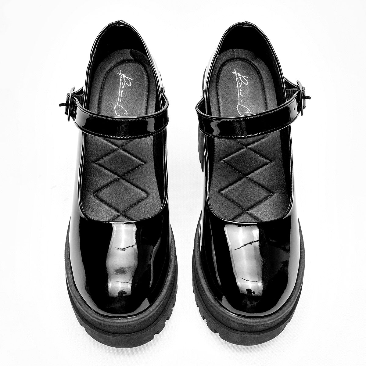 Zapato Tacon Charol Been Class Mujer 19523 Negro Tacon 10 Cm