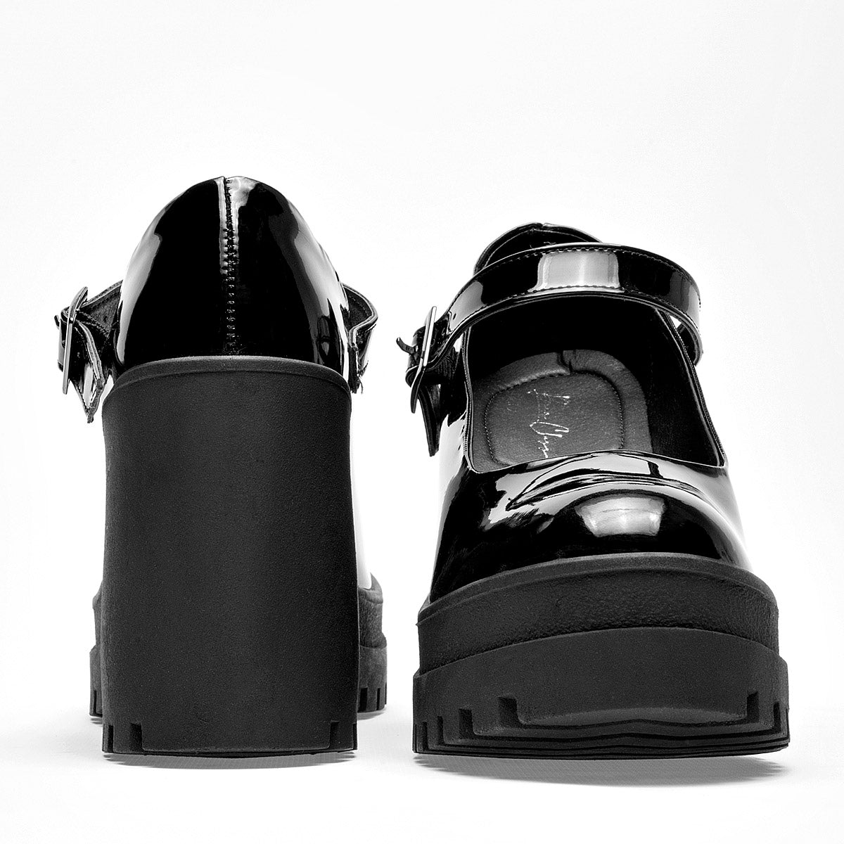 Zapato Tacon Charol Been Class Mujer 19523 Negro Tacon 10 Cm