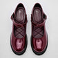 Zapato Tacon Charol Been Class Mujer 19523 Vino Tacon 10 Cm
