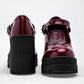 Zapato Tacon Charol Been Class Mujer 19523 Vino Tacon 10 Cm