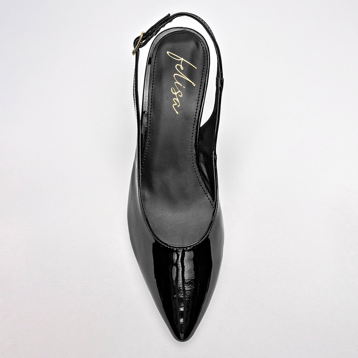 ZAPATILLA MUJER FELISA VILLALOBOS 6592 NEGRO CHAROL