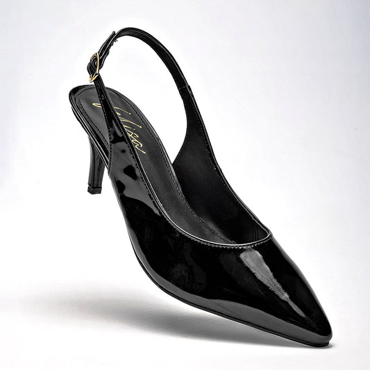 ZAPATILLA MUJER FELISA VILLALOBOS 6592 NEGRO CHAROL