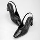Zapatilla Casual Lady Paulina Mujer 41301 Negro Tacon 6 Cm