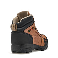 Botin De Trabajo Ram Mujer 9253 Cafe Negro Casco De Acero