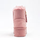 Bota Casual Moramora Mujer Ela Rosa Plataforma 5 Cm