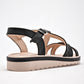 Sandalia Abierta Baby Pop's Mujer 27 Negro