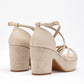ZAPATO CASUAL MUJER D'CRISTIAN 590 BEIGE