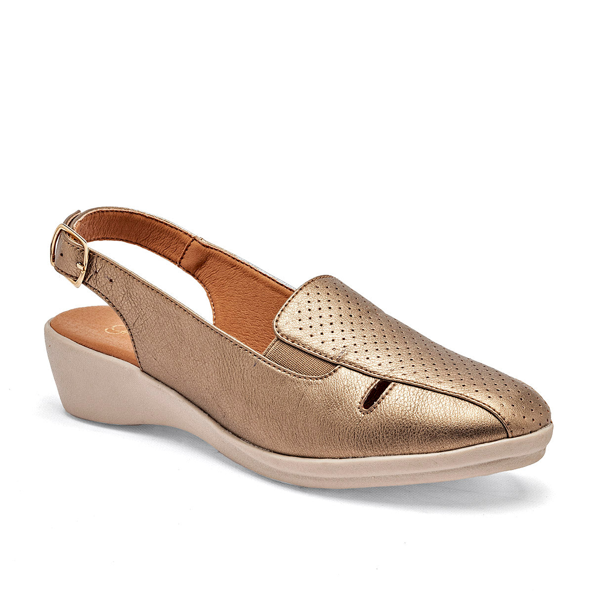 Zapato Confort Gilardi Mujer 5133 Oro
