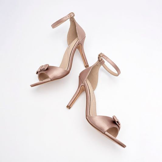 Zapatilla Casual Lady Paulina Mujer 28914 Oro Rosa Tacon 9 cm