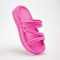 Sandalia De Playa Mm Bros Shoes Co 8068 Mujer Fiusha