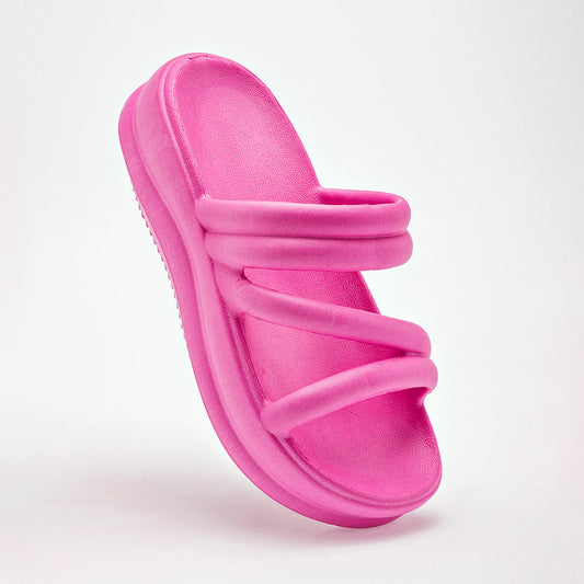 Sandalia De Playa Mm Bros Shoes Co 8068 Mujer Fiusha