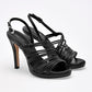 Zapatilla Casual Pietro Alessandro Mujer 513 Negro Tacon 11 cm