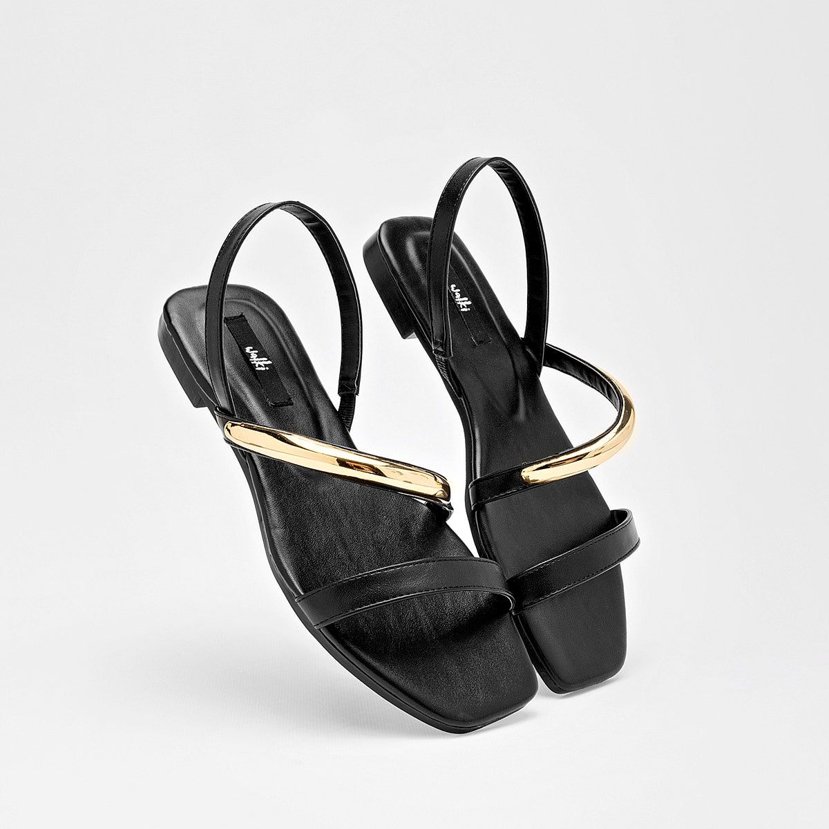 Sandalia Abierta Walki Shoes Mujer Lire Negro