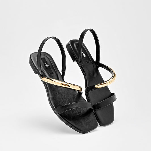 Sandalia Abierta Walki Shoes Mujer Lire Negro