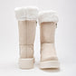Bota Invernal Been Clas Mujer 19661 Beige Plataforma 5cm Tubo 25cm