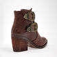 Bota Casual Lady One Mujer Ca5115 Cafe Tacon 7 Cm Tubo 10 Cm