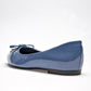 Flats Casuales Charol Lady One Mujer Nw2671 Azul