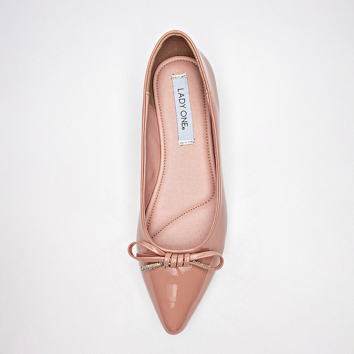 Flats Mujer Charol Lady One Nw2671 Mujer Rosa