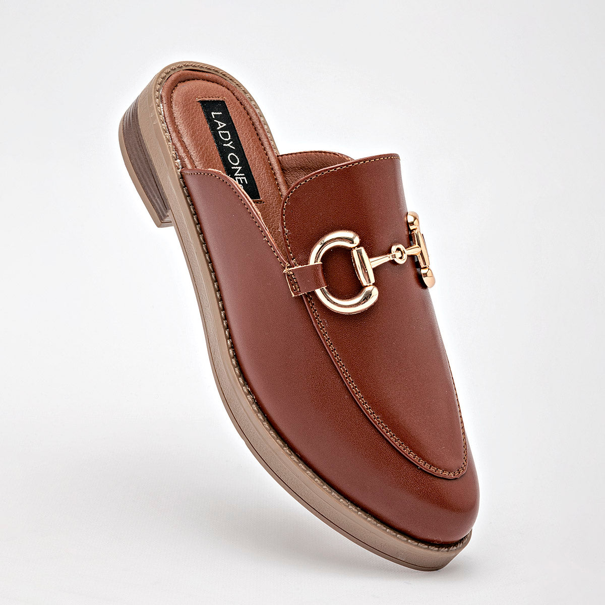 Mocasin Destalonado Lady One Mujer Sp1577 Cafe