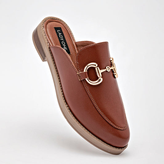 Mocasin Destalonado Lady One Mujer Sp1577 Cafe