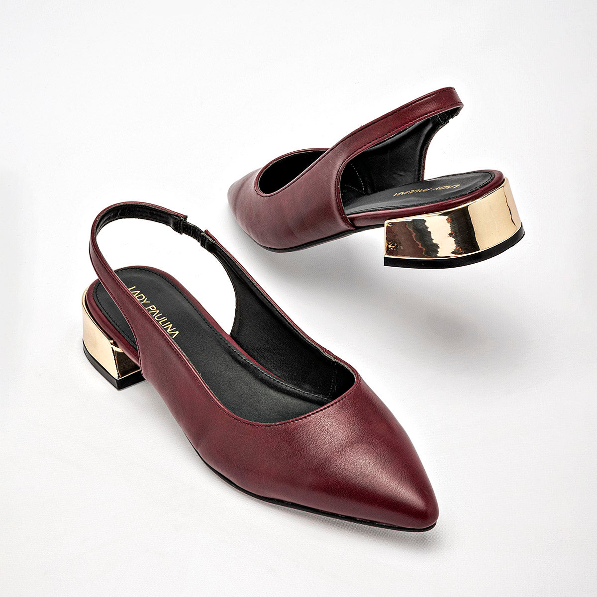 Flats Casual Lady Paulina Mujer 35601 Vino
