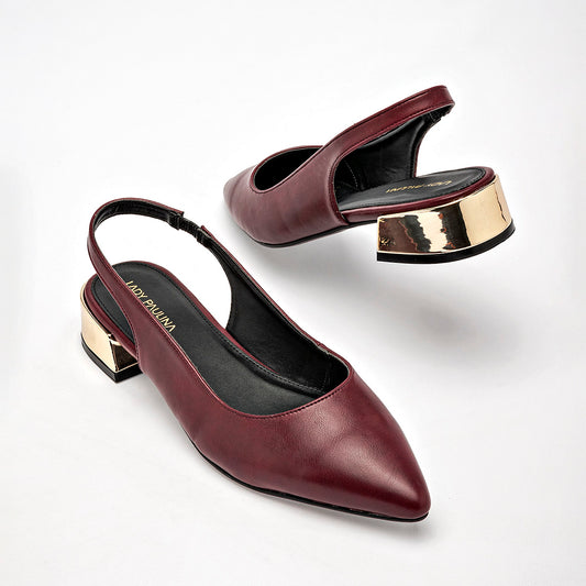 Flats Casual Lady Paulina Mujer 35601 Vino