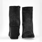 Botin Casual Moramora Mujer Xana Negro Tacon 8 Cm
