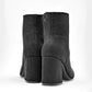 Botin Casual Moramora Mujer Xana Negro Tacon 8 Cm