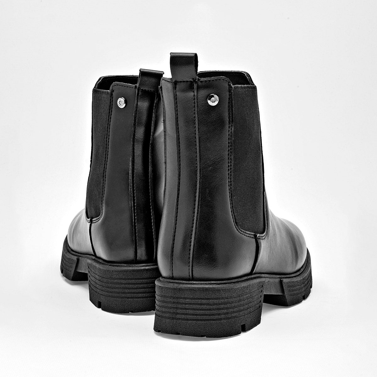 Botin Casual Moramora Mujer Ciara Negro Tacon 4 Cm