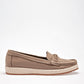 Zapato Confort Piel Tristanni Shoes Mujer 18009 Beige