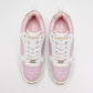 TENIS URBANO MUJER MORAMORA PAOLA BLANCO ROSA ORO