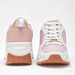 TENIS URBANO MUJER MORAMORA PAOLA BLANCO ROSA ORO