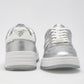 TENIS URBANO MUJER MISS PINK GWEN PLATA BLANCO