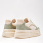 TENIS URBANO MUJER MORAMORA NIEVES BLANCO VERDE