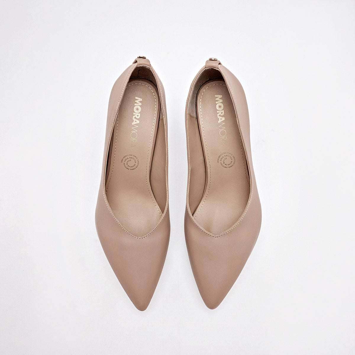 Zapatilla Casual Moramora Mujer Rania Maquillaje Tacon 9 Cm