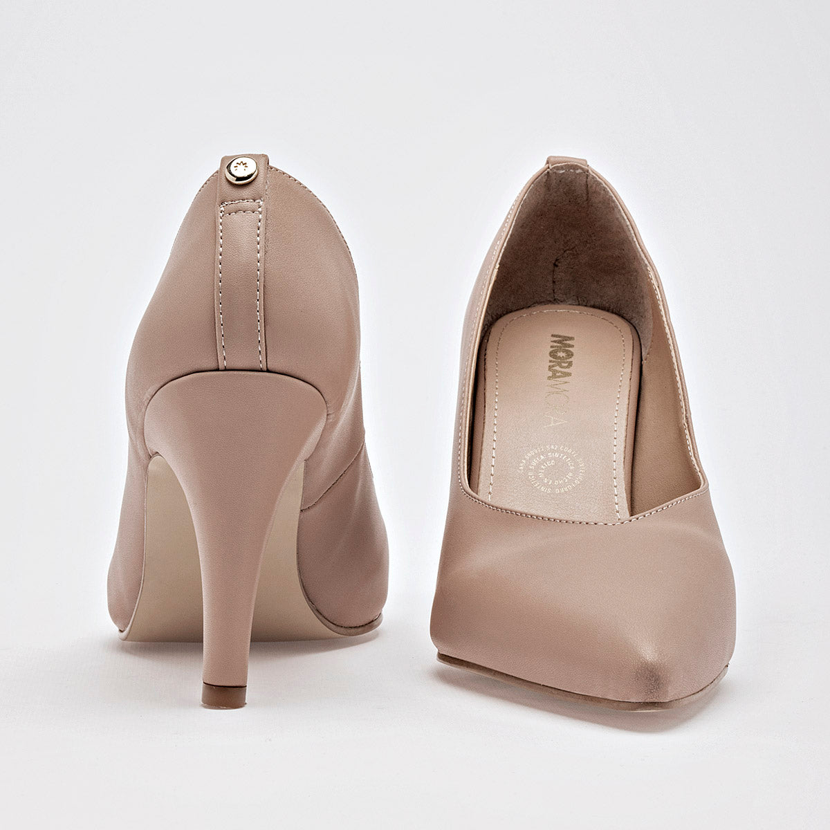 Zapatilla Casual Moramora Mujer Rania Maquillaje Tacon 9 Cm