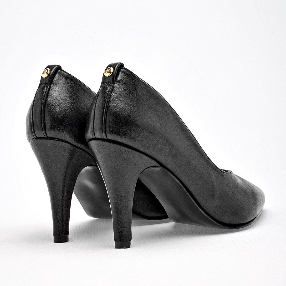 Zapatilla Casual Moramora Mujer Rania Negro Tacon 9 Cm