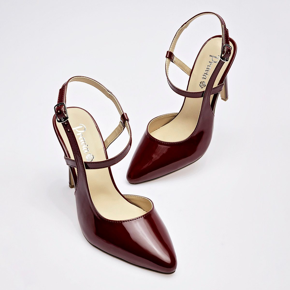 ZAPATILLA MUJER PRAVIA 3050 VINO CHAROL