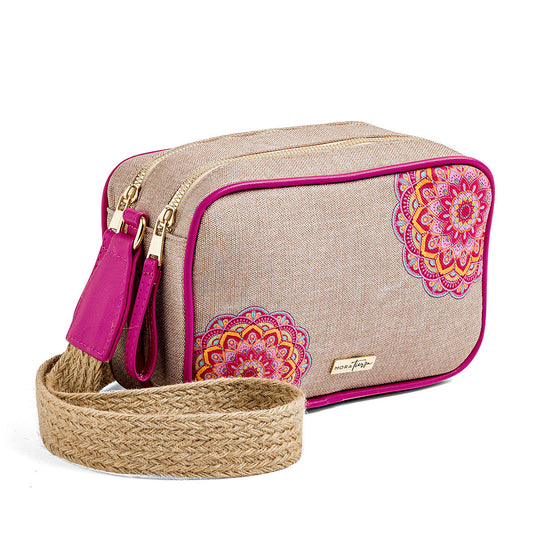 BOLSA CASUAL MUJER MORA TIERRA 128L47 BEIGE MULTICOLOR