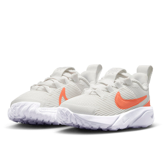 TENIS NIÑO URBANO NIKE  Star Runner 4 NN (TD) BLANCO NARANJA