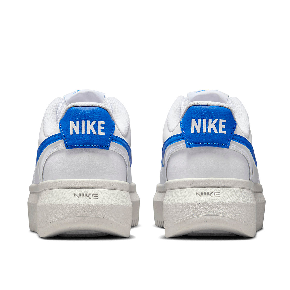 TENIS URBANO JUVENIL NIKE W  Court Vision Alta BLANCO AZUL